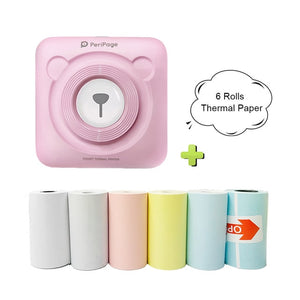 portable mini  bluetooth mobile phone printer for photo and papper