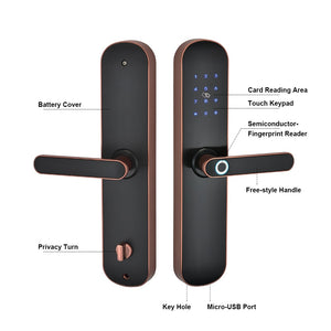 best electronic door lock with biometric fingerprint supported