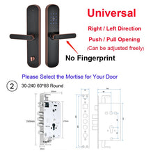 Load image into Gallery viewer, best electronic door lock with biometric fingerprint supported