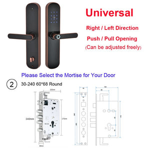 best electronic door lock with biometric fingerprint supported